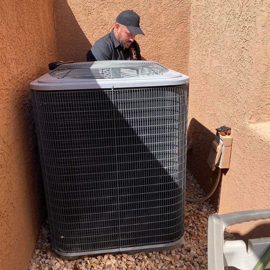 Heat Pump Installation in Three Points, AZ