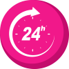 24 hour Icon
